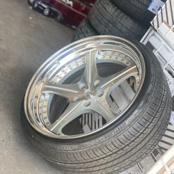 3 piece wheels 20” gmr monarch  5x120