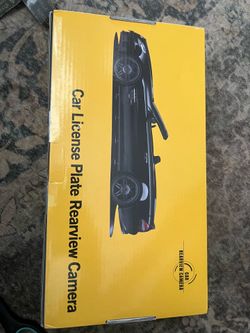 Plate backup camera