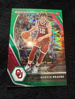 Austin Reeves Panini Draft Picks Green Pulsar /25 RC