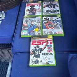 OG Xbox Sports Games Bundle