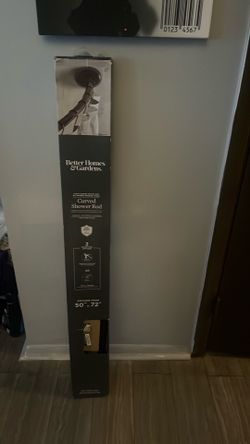Bronze shower rod