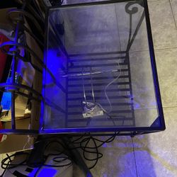 FS: Metal / Glass Side Table ( Crate&barrel)