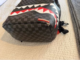 Spray ground backpack