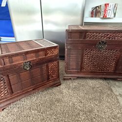 Vintage Wooden Chest