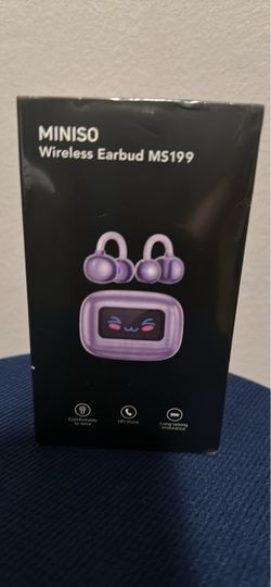 MINISO MS199 Wireless Earbuds w/ Smart Display – NEW SEALED