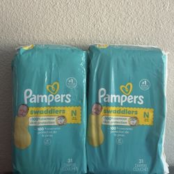 Pampers Size Newborn $8 Each 