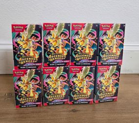 For Sale: 
Brand New Ascended Heroes Booster Bundle Pokemon Trading Card Game TCG