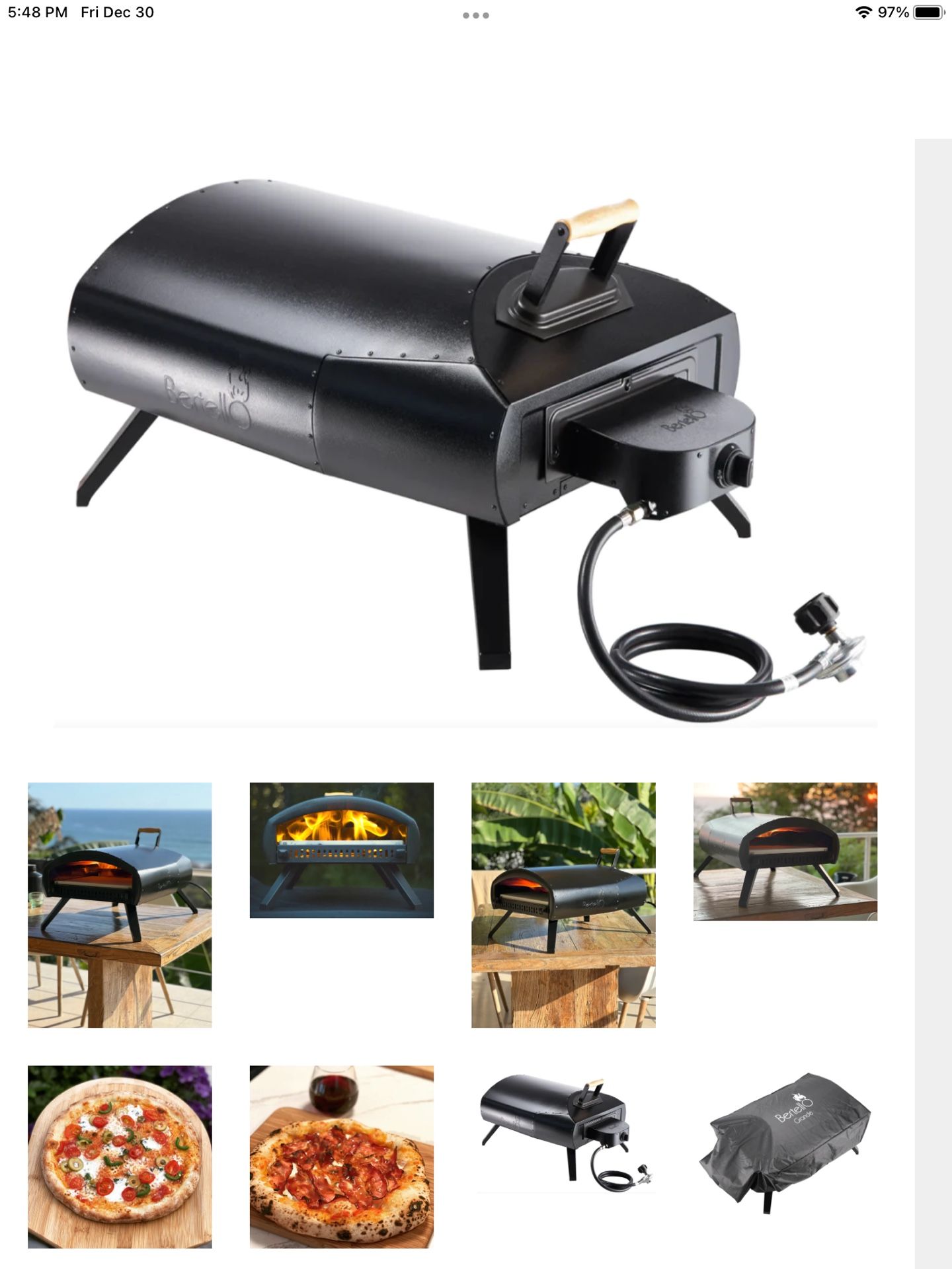Bertello Pizza Oven