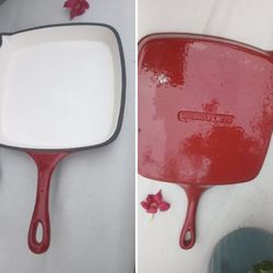 Cooks Essentials 9" Iron Skillet / Frying Pan