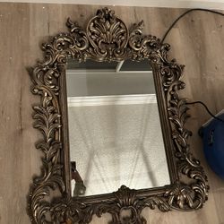 Vintage Gold Mirror