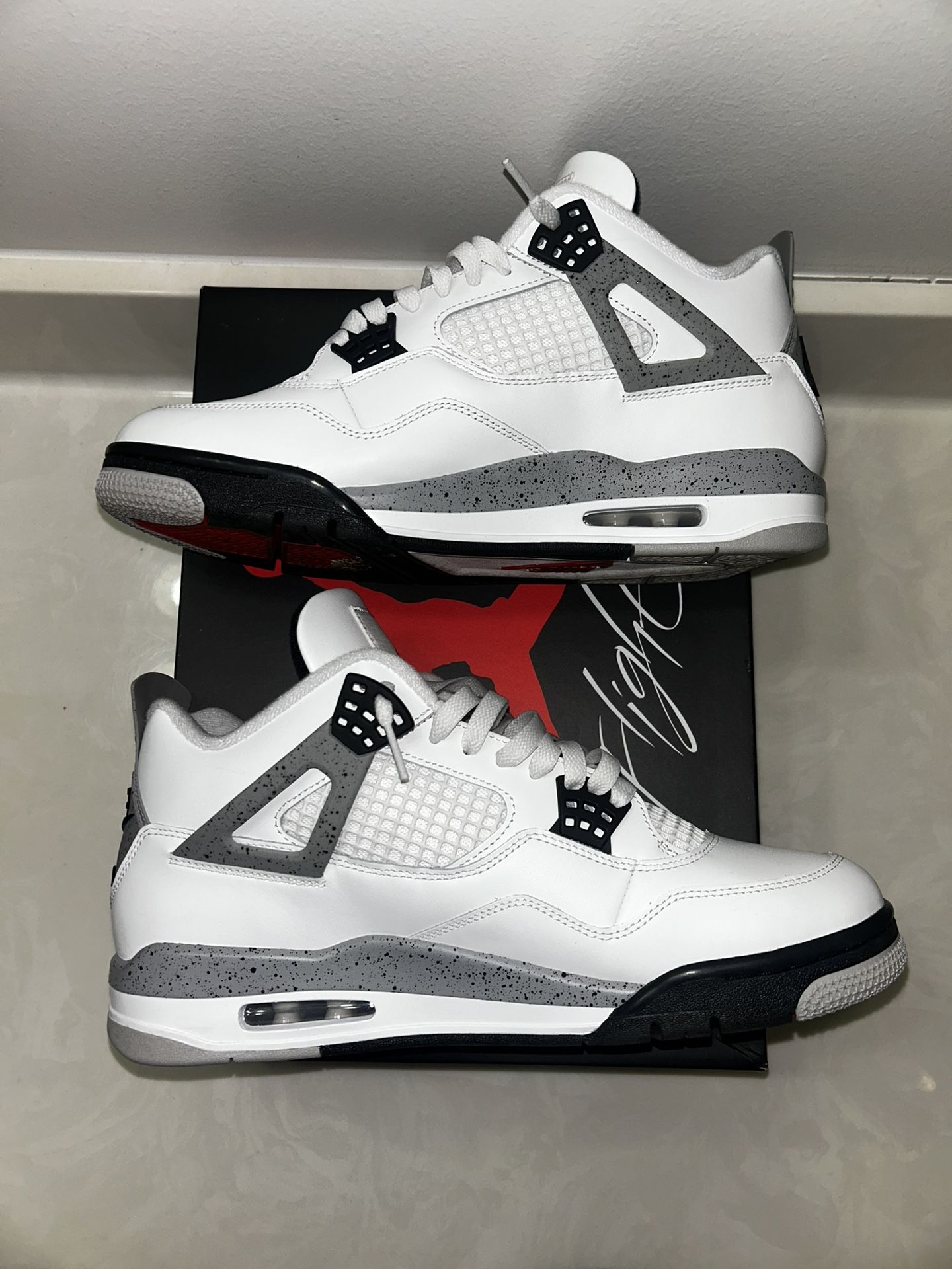 Jordan 4 “ White Cement “ 2025*