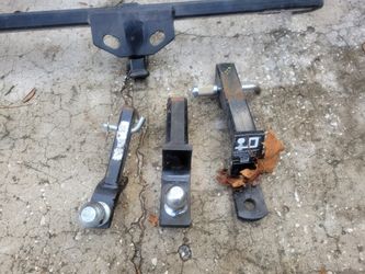 2010 Toyota Corolla Hitch And  Bike Rack And Few Different Hitch Adapters. 