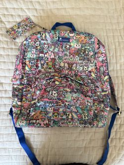 Tokidoki 2023 Comic-Con Exclusive Backpack Cotton Candy Carnival NWT