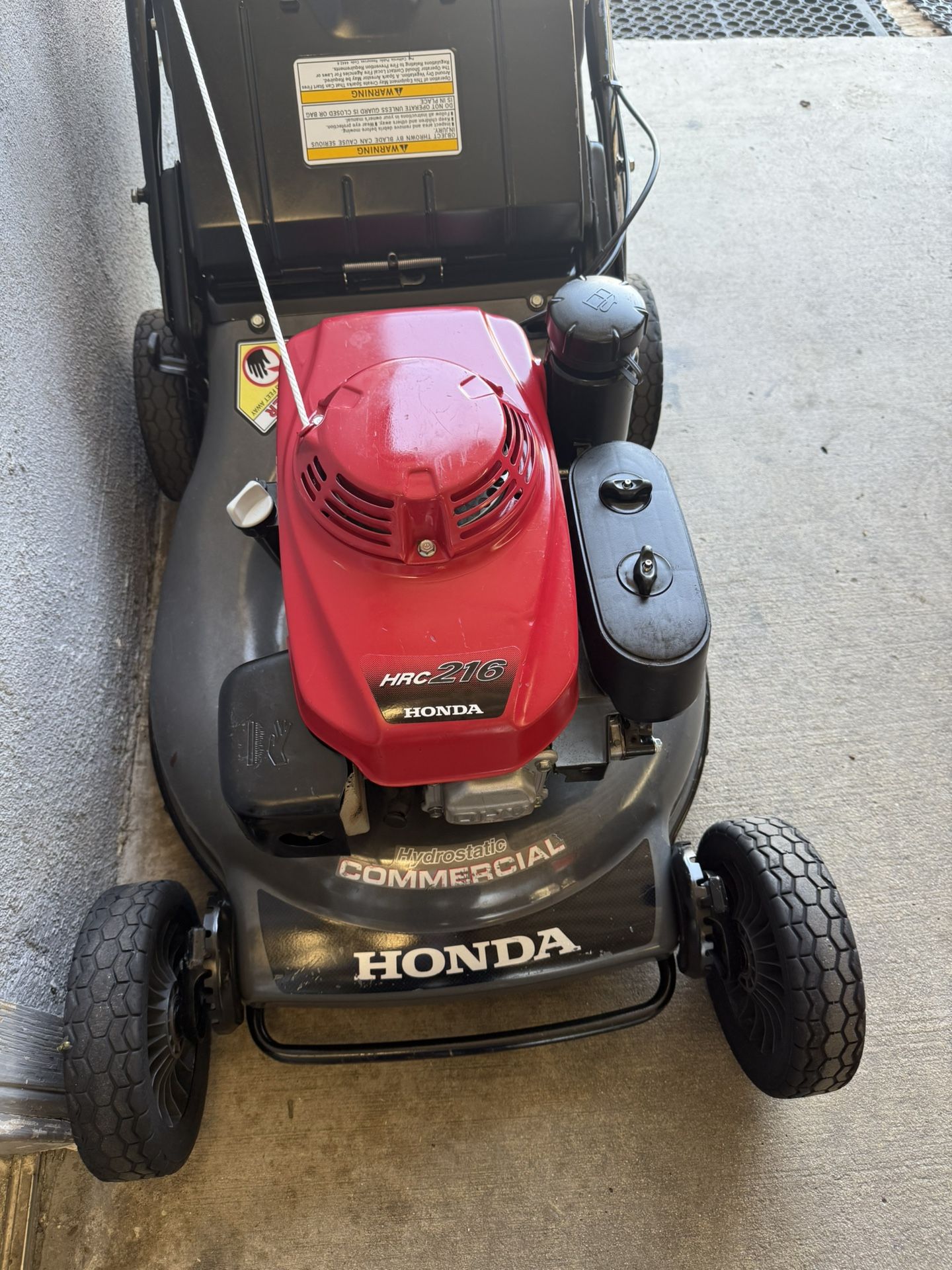 Honda Lawnmower Commercial 21”