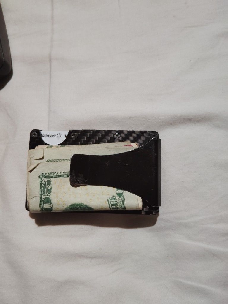 Carbon Fiber Card Holder and Money Clip