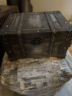 Kids Blocks Stored In A Treasure Chest