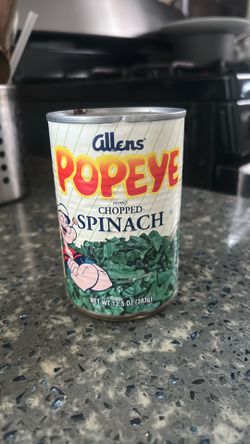 1920 popeye spinach can