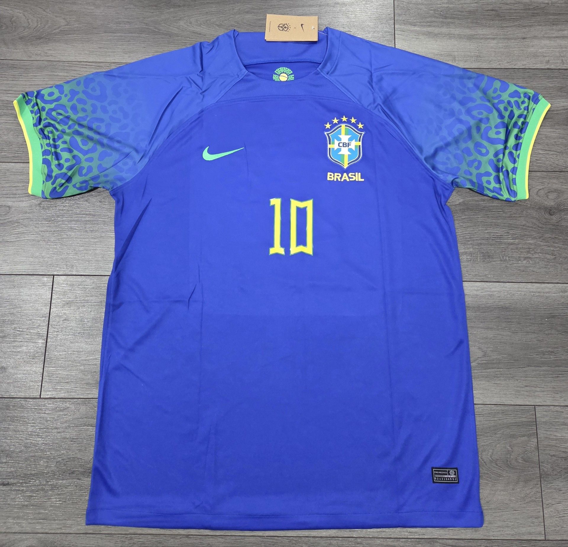 BRAZIL NEYMAR WORLD CUP SOCCER JERSEY