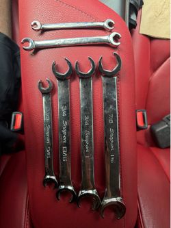 6 pc 6-Point Snap On SAE Flank Drive® Double End Flare Nut Wrench Set