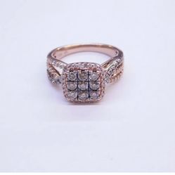 10k Diamond Ring 