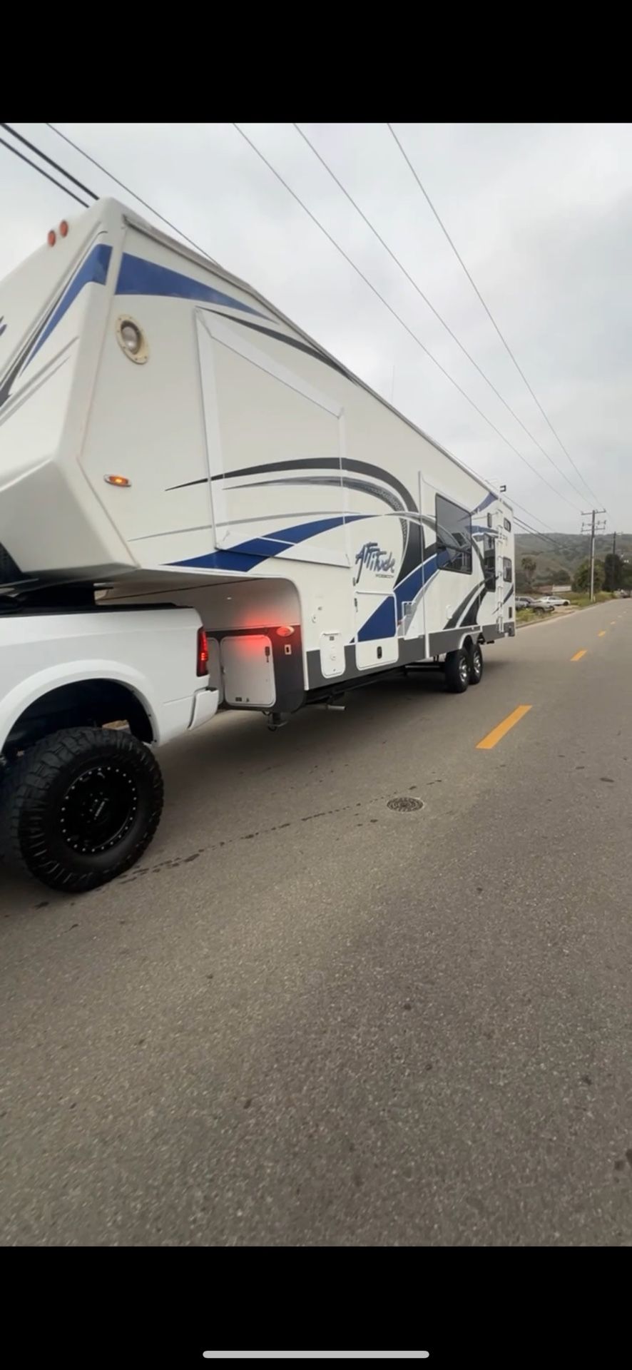 2012 Attitude Wide Body Toy Hauler 36’