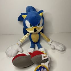 Giant sonic the hedgehog plush