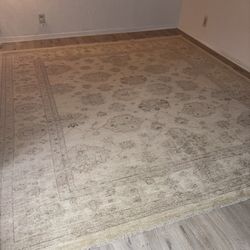 Vintage Rug 10”x9” Like New 