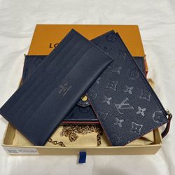 Blue louis vuitton purse