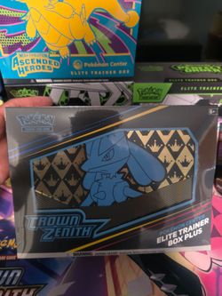 Pokemon Center Crown Zenith ETB