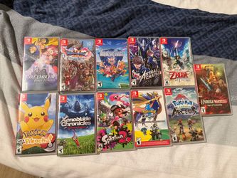 Nintendo Switch Empty Game Cases (NO GAMES) – Pick & Choose / Franchise Bundles