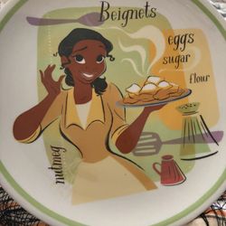 Disney princess Tiana cake plate