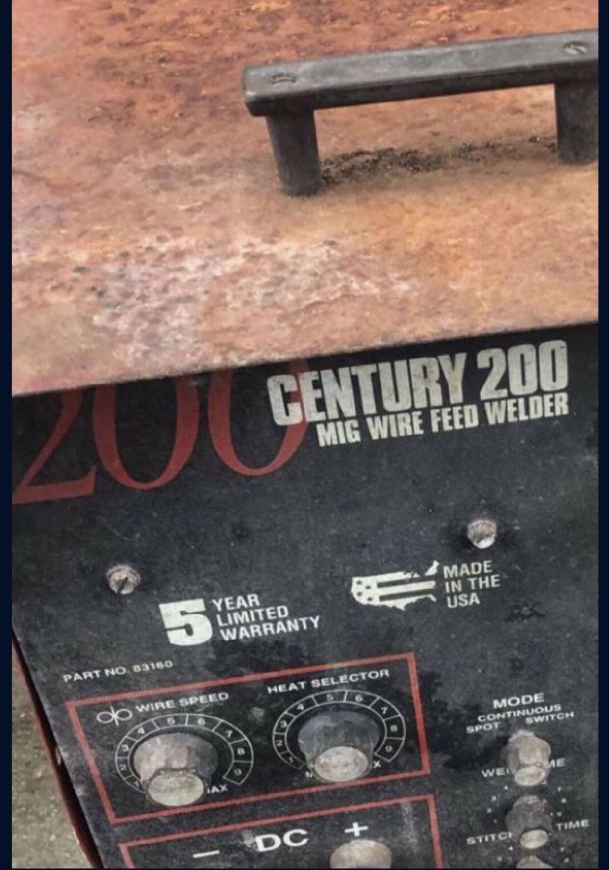 CENTURY WELDER. $250