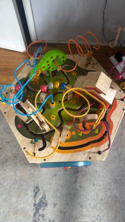 Wooden play block