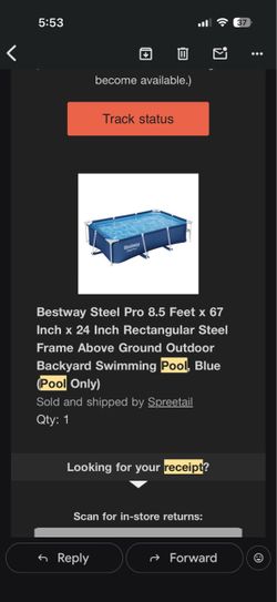 Bestway Steel Pro 8.5' Pool with Intex C530 Filter Pump and Replacement Cartridges