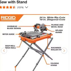 Rigid Tile Saw Model R4031