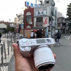 Sony Zve10 With 56mm 1.7