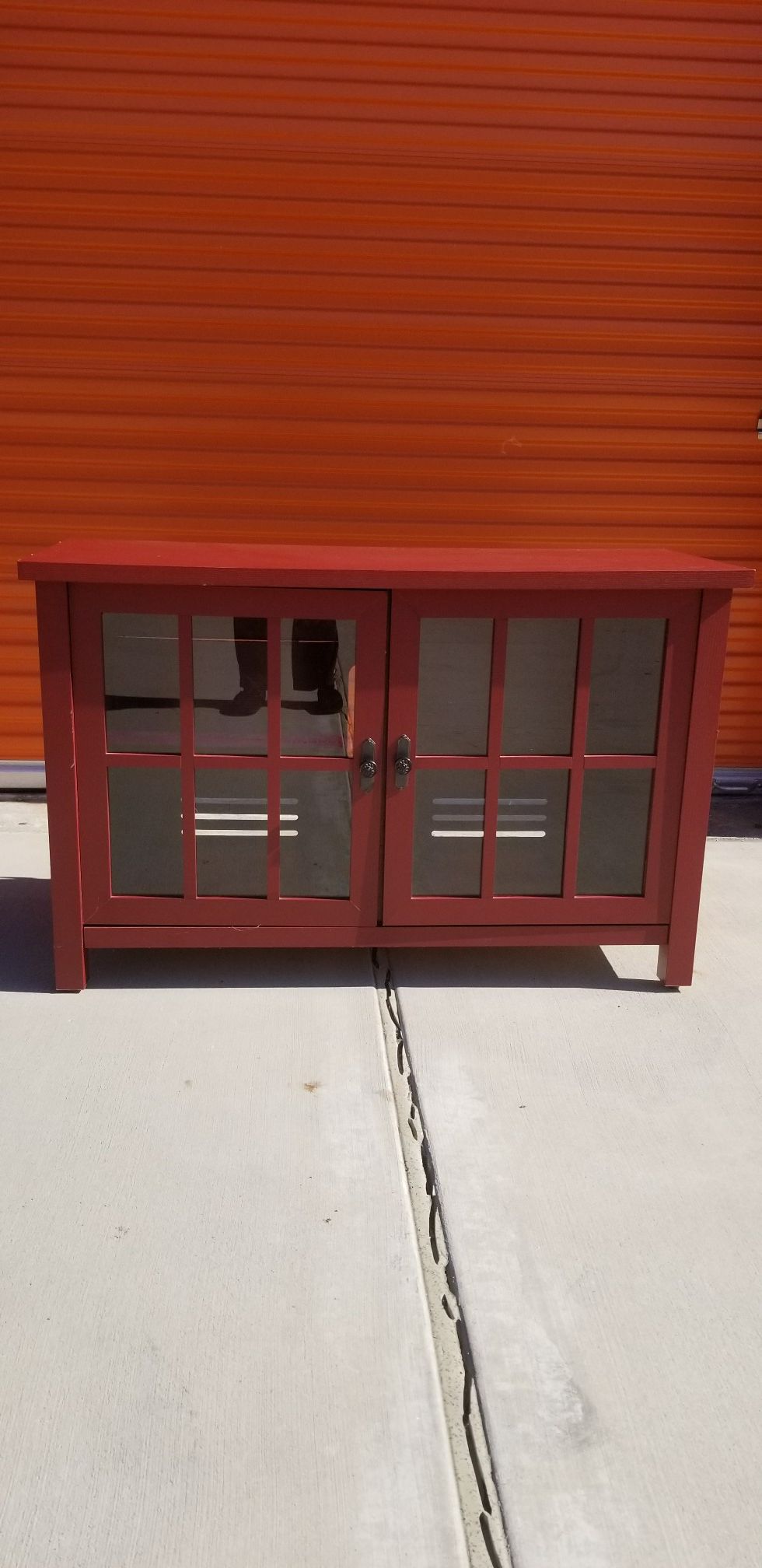 Lovely Cranberry Red Cabinet