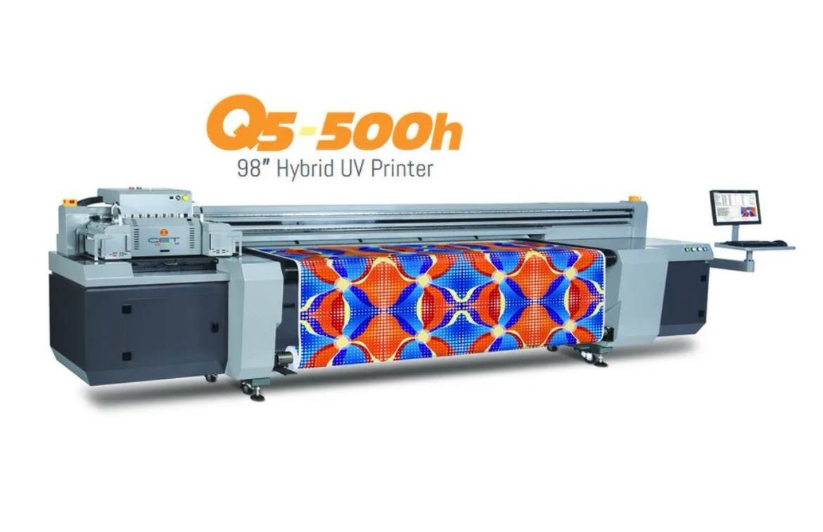 98" CET UV Hybrid Flat Bed Printer