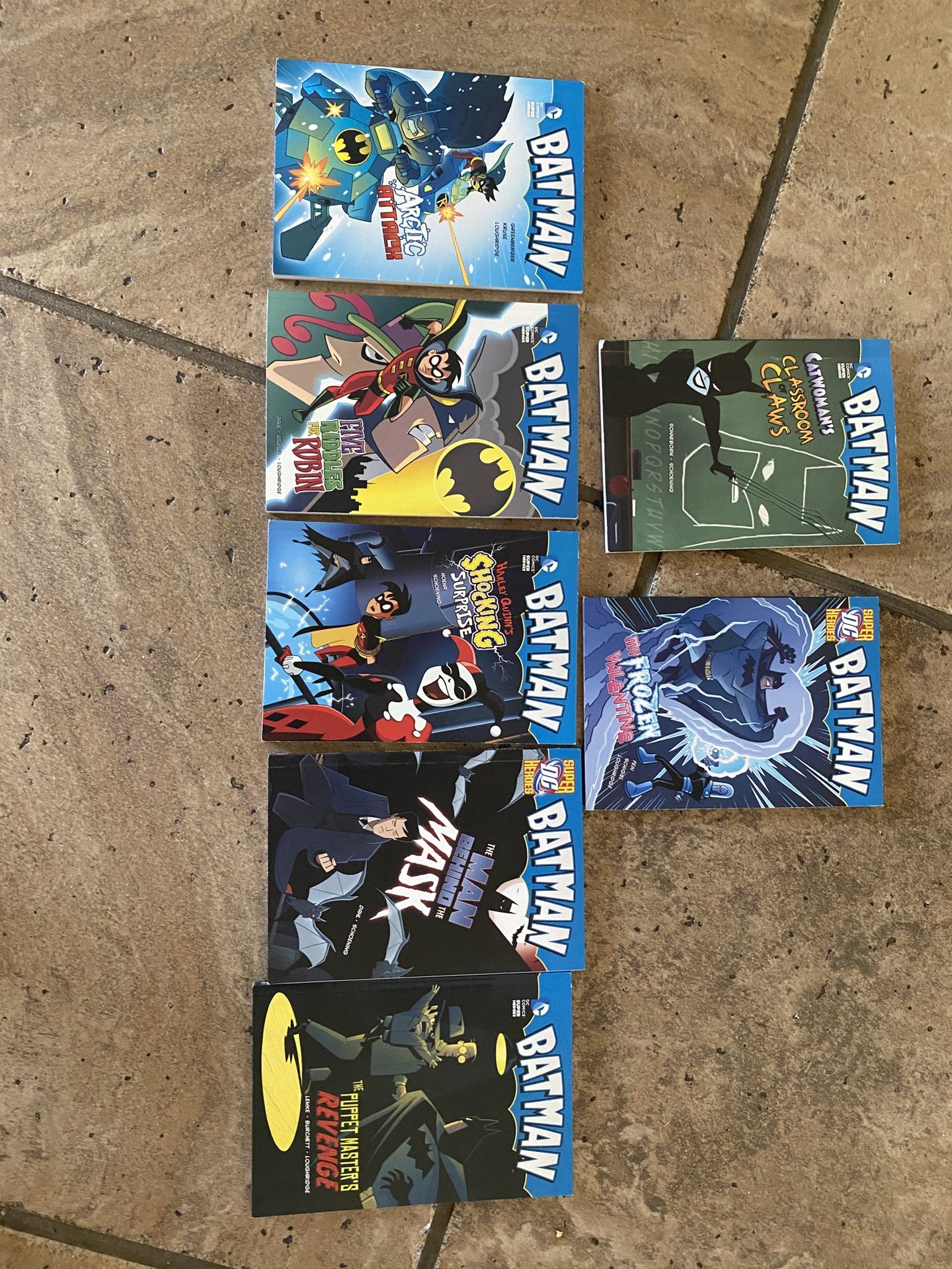 Seven. DC. Comics BATMAN. LIKE NEW The Puppets MASTER.S. REVENGE