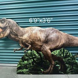 T-Rex Wood Cutout OBO