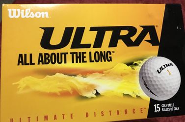 Wilson Ultra Ultimate Distance 15 golf balls