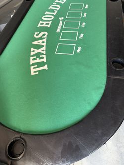 6 1/2’ Long Poker Table
