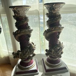 Dragon Candle Holders