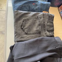 Mens Pants 36 X 30 All 5 For $20