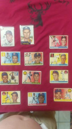 1953-55 lot Topps