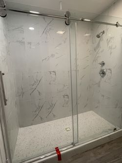 Top Roller Glass Doors