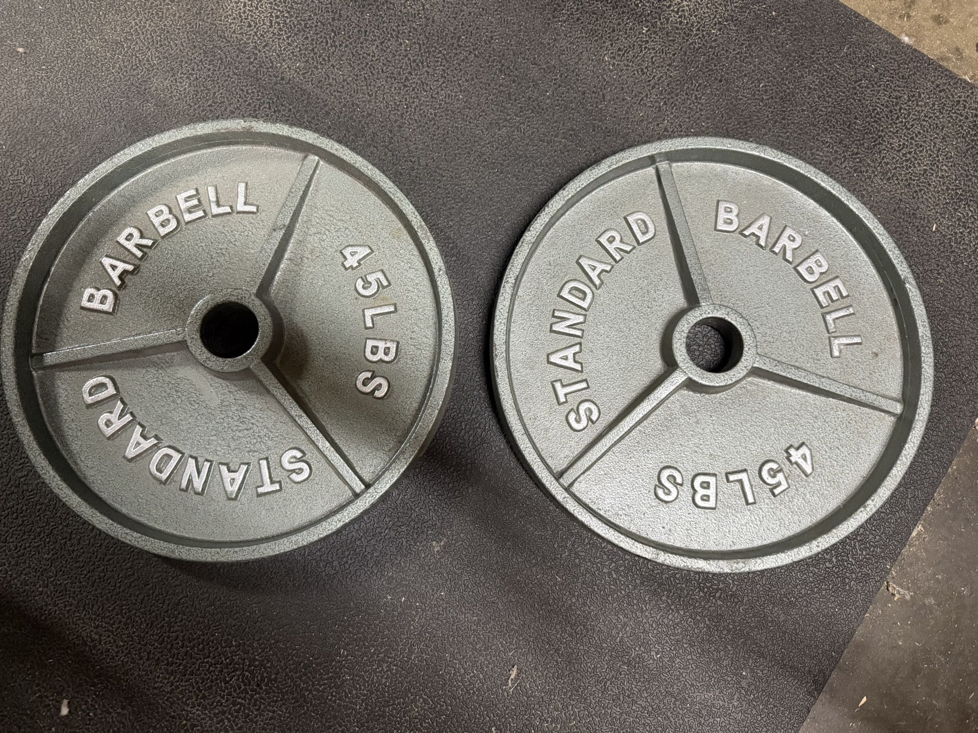 Standard barbel Plates