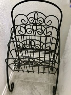 Magazine holder/rack.