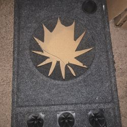 Big 15 Subwoofer Box With Tweeters