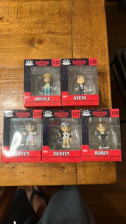 Stranger Things Season 4 Funko Minis Lot (5 Figures with Boxes)